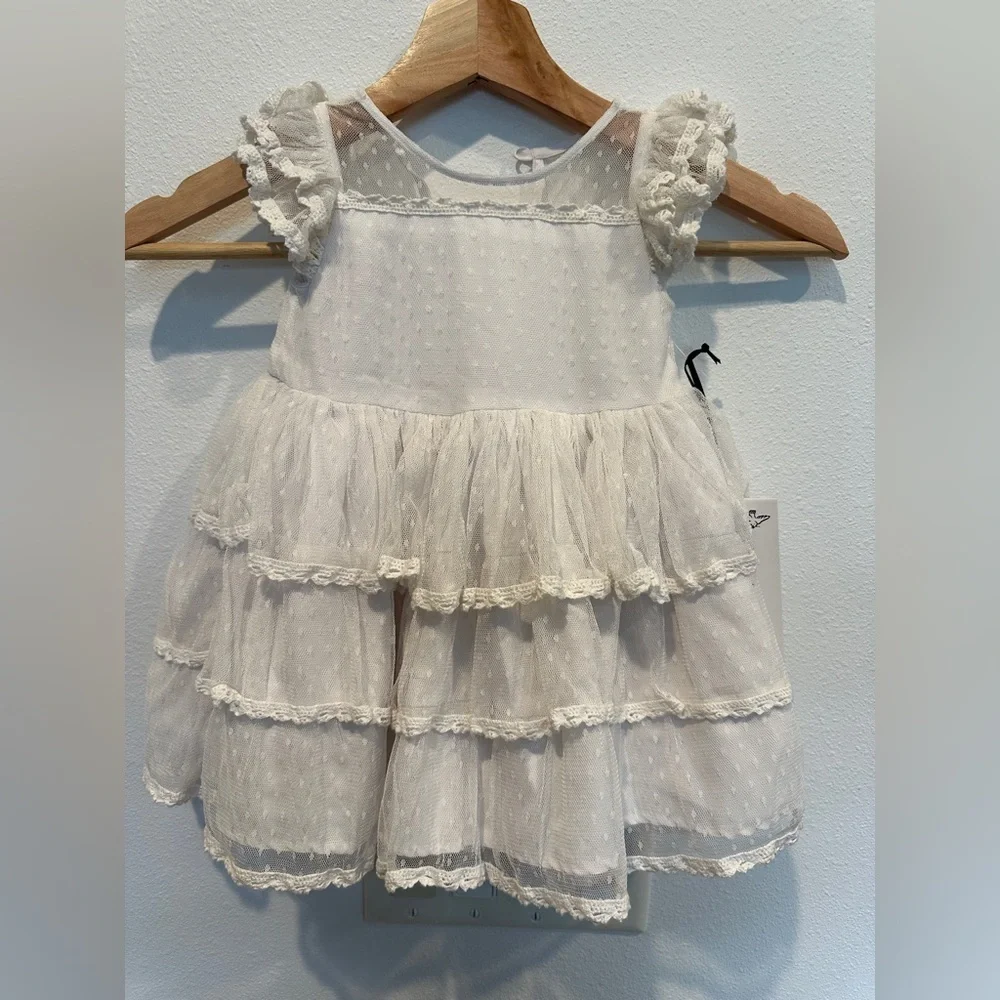Pippa & Julie Elegant White Dress